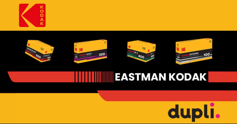 Eastman Kodak начинает официальные продажи своих обновлённых фотоплёнок в Великобритании