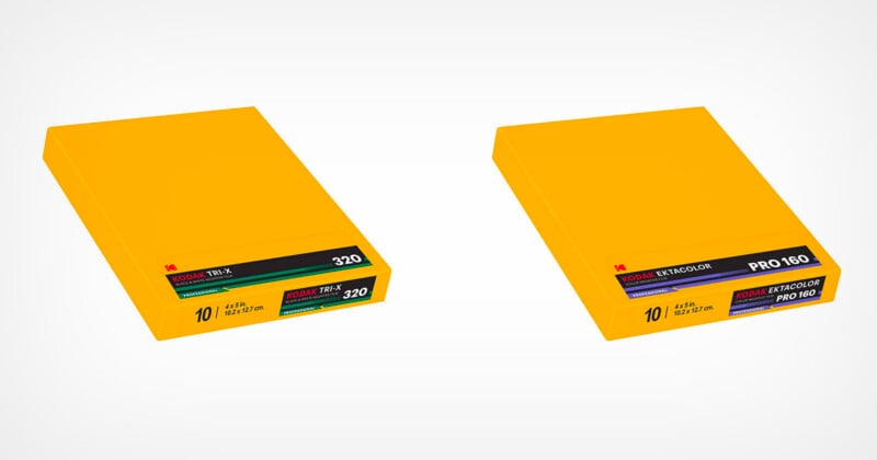 Eastman Kodak возвращает крупный формат и бобины