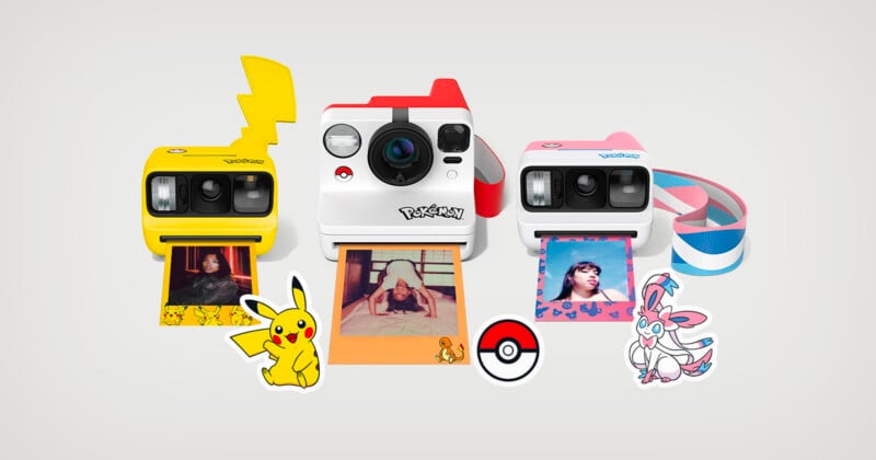 Компания Polaroid выпускает лимитированную серию камер и плёнок к юбилею Pokémon