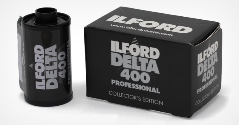 Компания Ilford Photo представила лимитированную фотоплёнку Ilford Delta 400 Professional Collector’s Edition